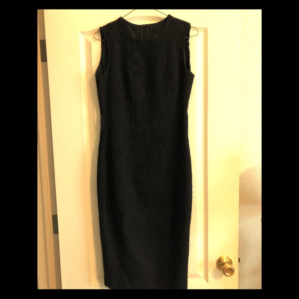 Zara winter black dress